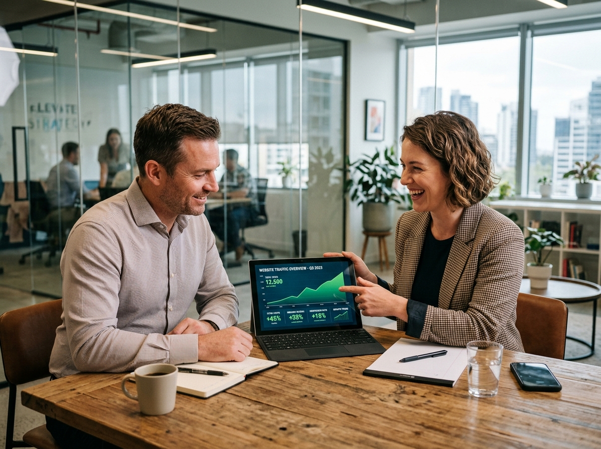 Marketing Agency Client Consultation